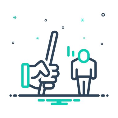 Katı olarak simgeyi karıştır 