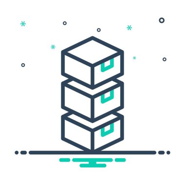 Yığın için simgeyi karıştır 