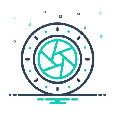 Lensler için simgeyi karıştır 