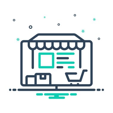 Pazar yeri için karıştırma simgesi 