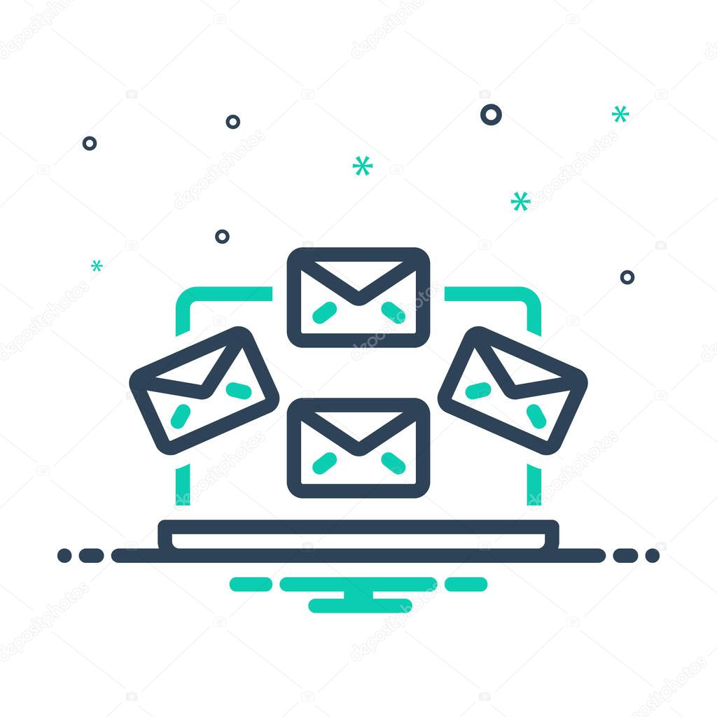 Mix icon for inbox