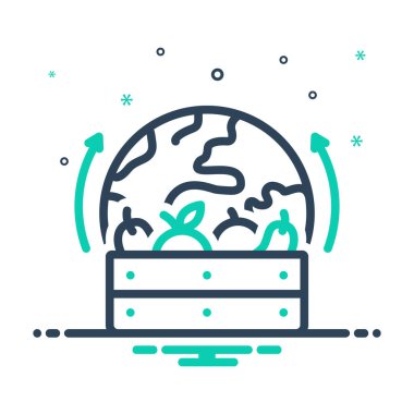 Üretim için simgeyi karıştır 