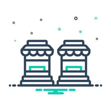 Dükkanlar için simgeyi karıştır 