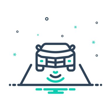 Ulaşım için simgeyi karıştır 