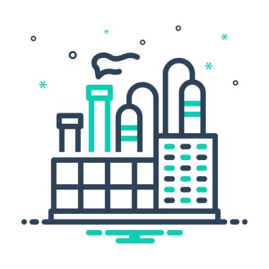 Sanayi için karıştırma simgesi 