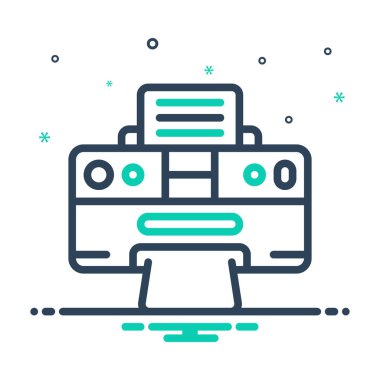 Yazdırmak için simgeyi karıştır 