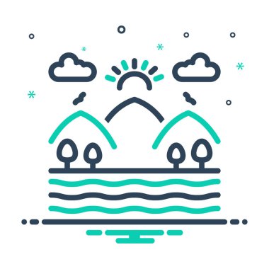 Uçsuz bucaksız için simgeyi karıştır 