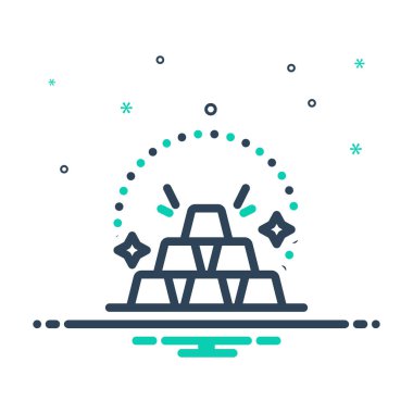 Altın için simgeyi karıştır 