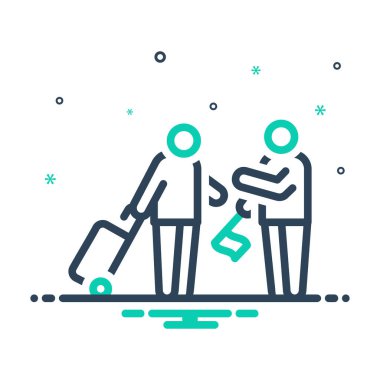 Kılavuz için simgeyi karıştır 