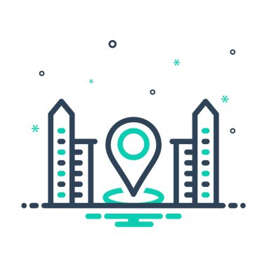 Konum için simgeyi karıştır 