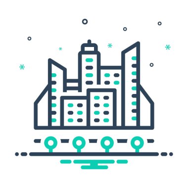 Büyükşehir için karıştırma simgesi 