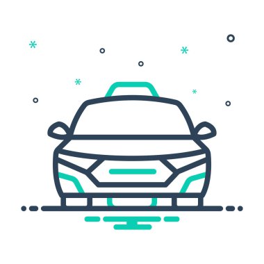 Taksi için simgeyi karıştır 