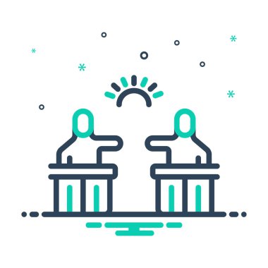 Karşıtlık simgesini karıştır 