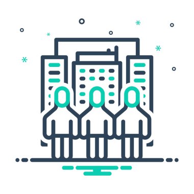 Toplumlar için simgeyi karıştır 