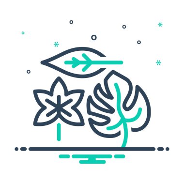 Yapraklar için simgeyi karıştır 