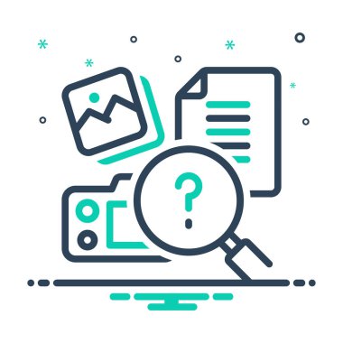 Soruşturma için simgeyi karıştır 