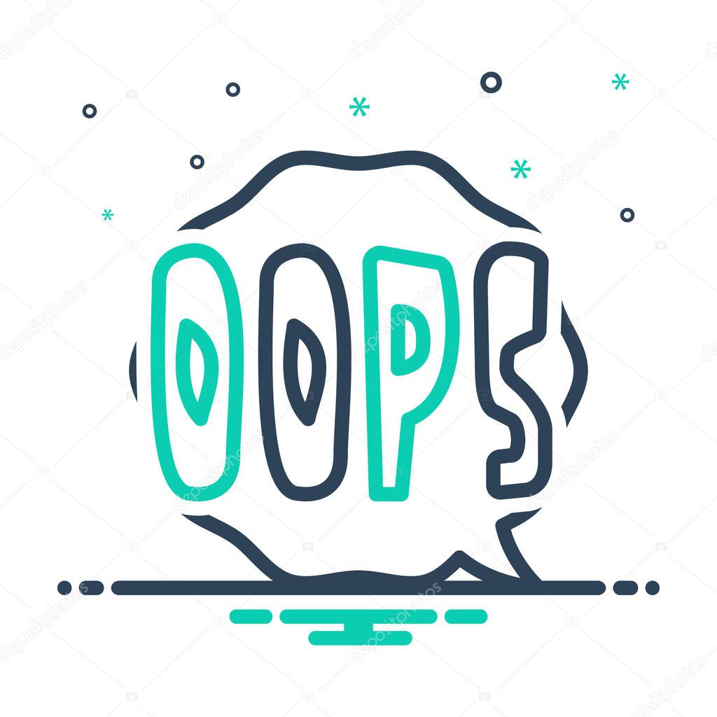 Mix icon for oops