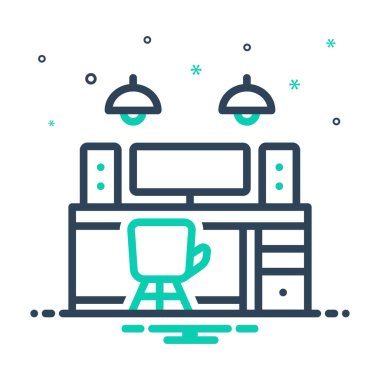 Masa için simgeyi karıştır 