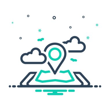 Konum için simgeyi karıştır 