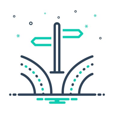 Yönlendirme için simgeyi karıştır 