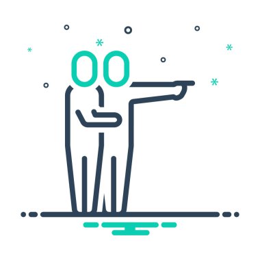 Belirti için simgeyi karıştır 