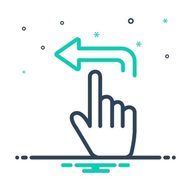 Sol için simgeyi karıştır 