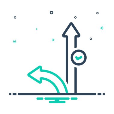 Sağ için simgeyi karıştır 