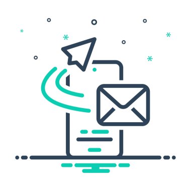 Gönderilmek için simgeyi karıştır 