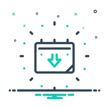 Şimdiki simgeyi karıştır 