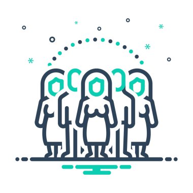 Toplum için simgeyi karıştır 