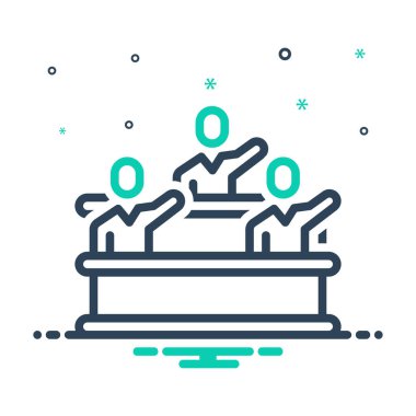 Katılım simgesini karıştır 