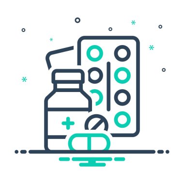 İlaç için simgeyi karıştır 