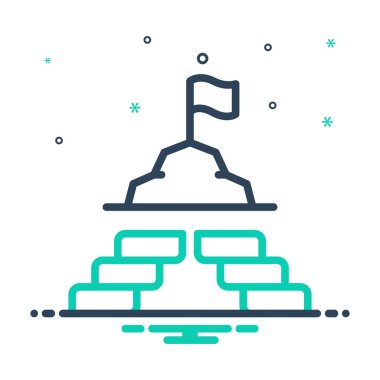 Başarı için simgeyi karıştır 