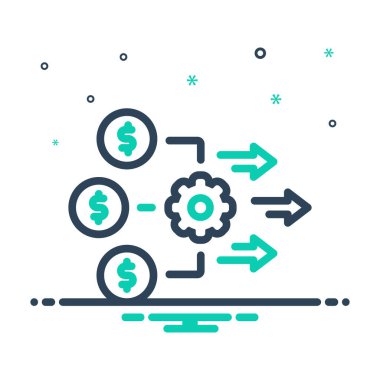 İşlem maliyeti için simgeyi karıştır 