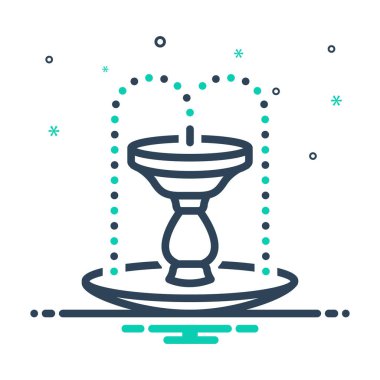 Çeşme için simgeyi karıştır