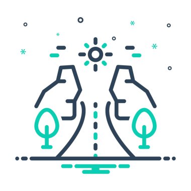 Peyzaj için simgeyi karıştır 