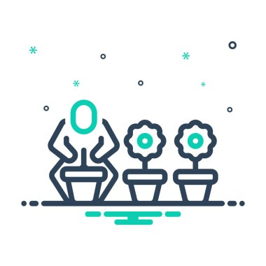 Gönüllü için simgeyi karıştır 