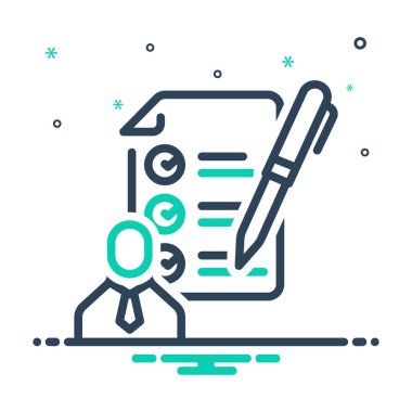 Değerlendirme için karıştırma simgesi 