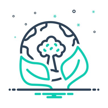 Çevre için simgeyi karıştır 