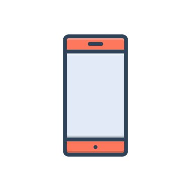 Genel için renk illüstrasyon simgesi 