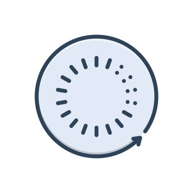 Yavaş için renk resmetme simgesi 