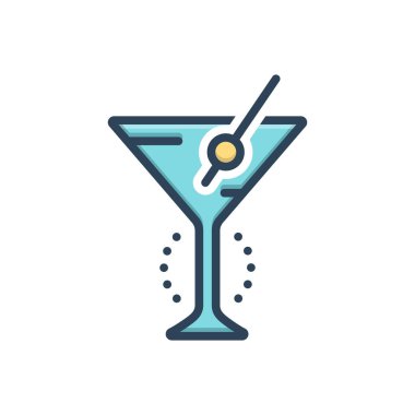 Gibson için renk illüstrasyon simgesi 