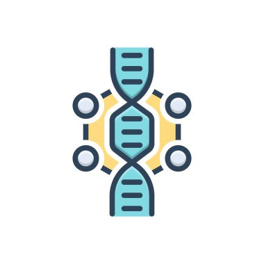 Genel için renk illüstrasyon simgesi 