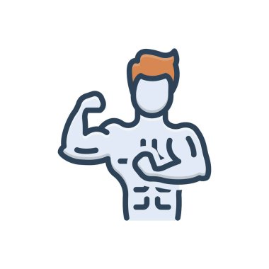 Güç için renk resmetme simgesi 