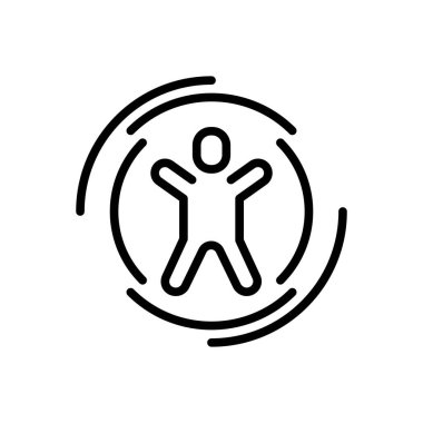 Dün için renk illüstrasyon simgesi