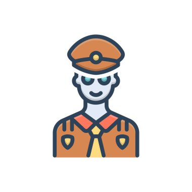 Büyük resim için renk resmetme simgesi