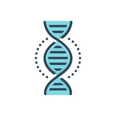 Gen için renk illüstrasyon simgesi 