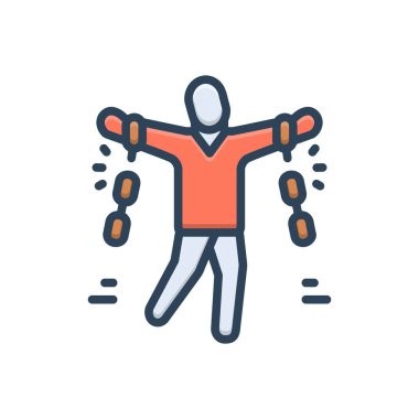 Özgürce renk resmetme simgesi 