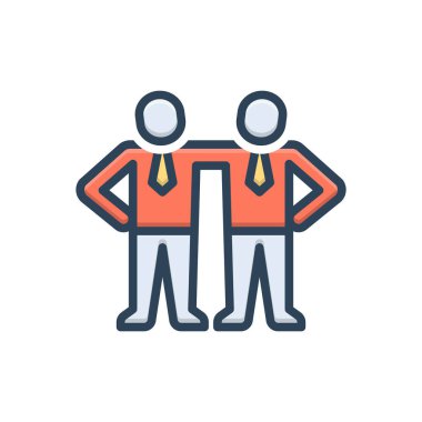 Ait olduğu renk resimleme simgesi 