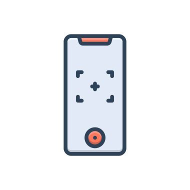 Kaydedilen renk illüstrasyon simgesi